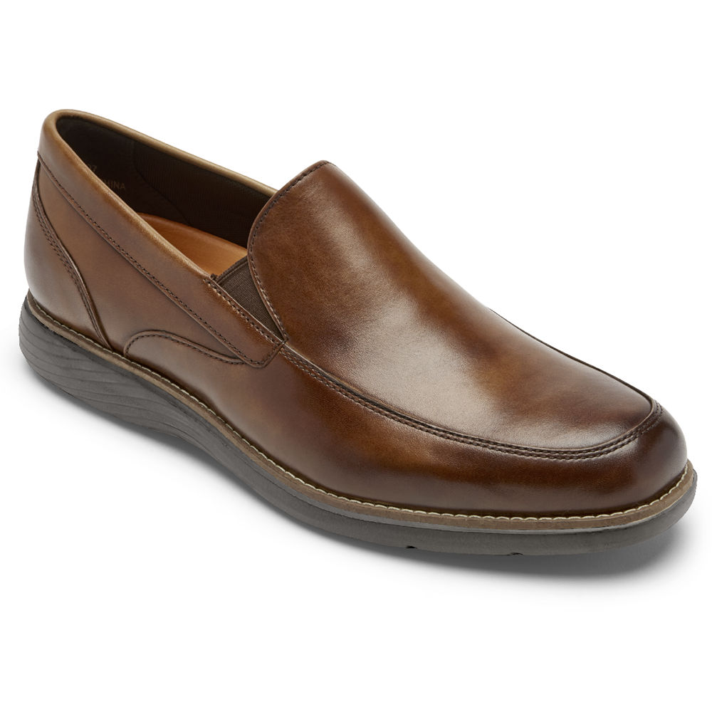 Rockport Loafers For Mens Brown - Garett Venetian - DM8697105